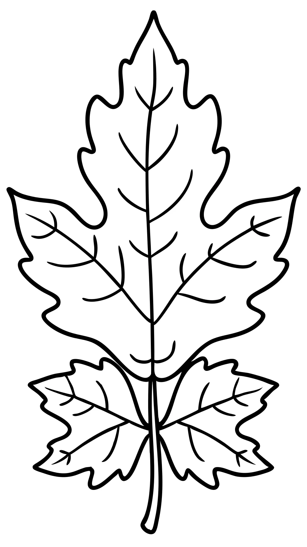 fall leaves coloring pages for toddlers